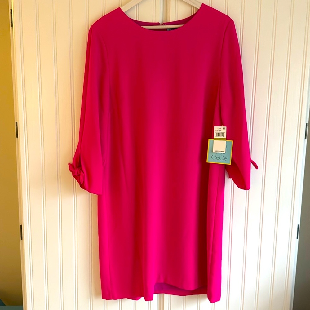 CeCe Hot Magenta Dress